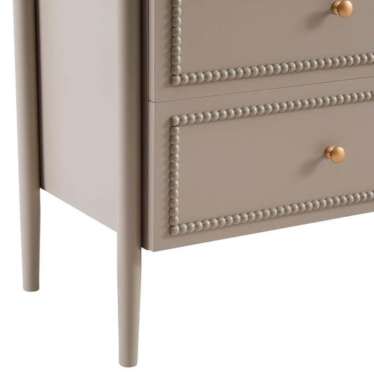 Posy 6 Drawer Chest - Taupe - DUSK