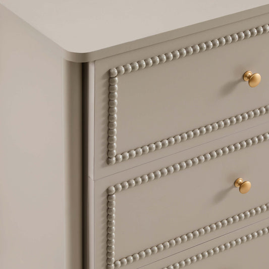 Posy 6 Drawer Chest - Taupe - DUSK