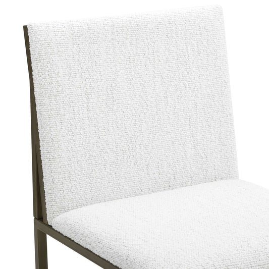 Rae Set of 2 Dining Chairs - Ivory Boucle - DUSK