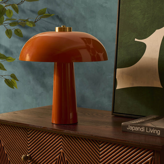 Retro Table Lamp - Orange - DUSK