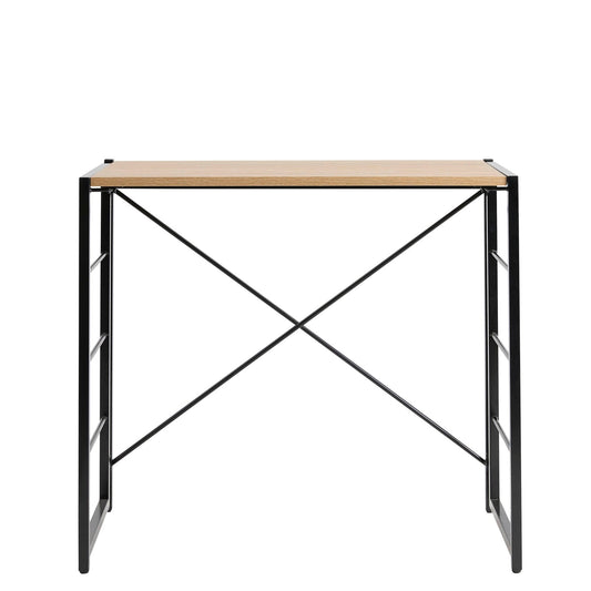 Riley Foldaway Desk - Light Wood - DUSK