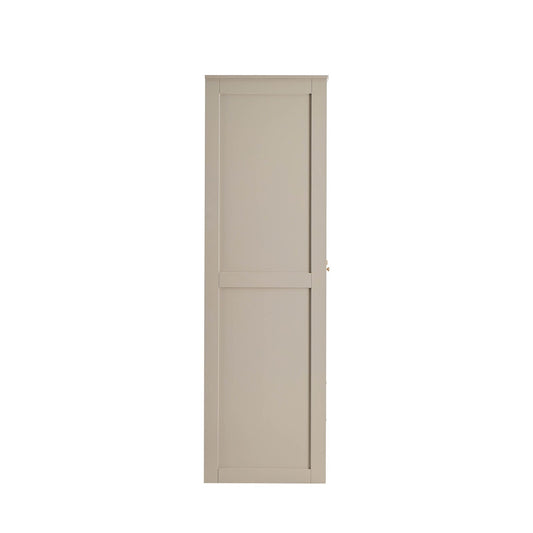Ruby 3 Door Wardrobe 2 Drawers - Taupe - DUSK