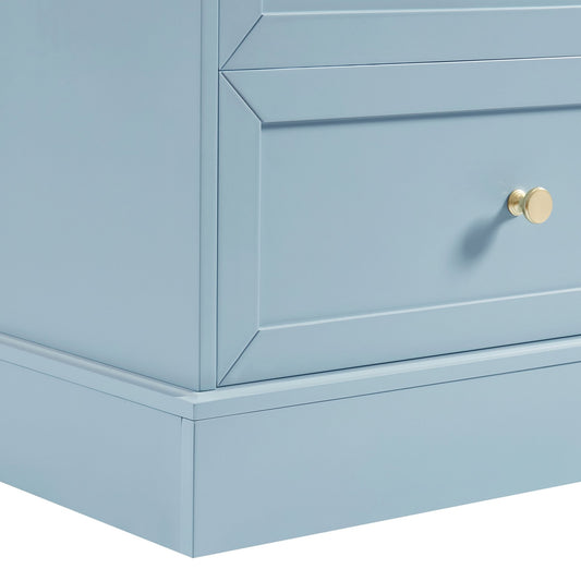 Ruby 6 Drawer Chest - Sky Blue - DUSK
