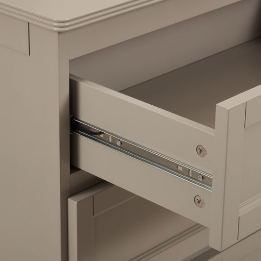 Ruby 6 Drawer Chest - Taupe - DUSK