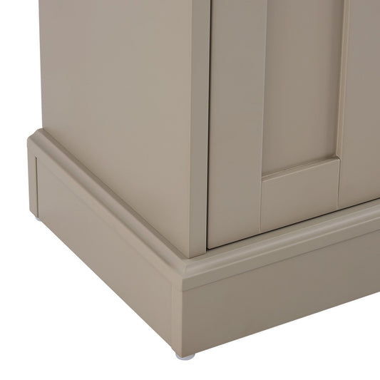 Ruby Bathroom Storage Cabinet - Taupe - DUSK