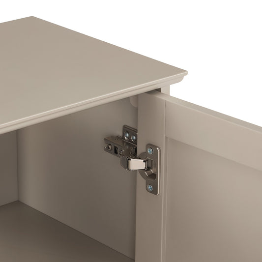 Ruby Under Sink Bathroom Cabinet - Taupe - DUSK