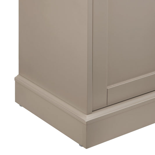 Ruby Under Sink Bathroom Cabinet - Taupe - DUSK