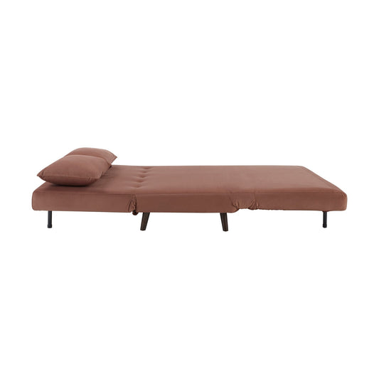 Seattle Double Click Clack Sofa Bed - Mauve - DUSK