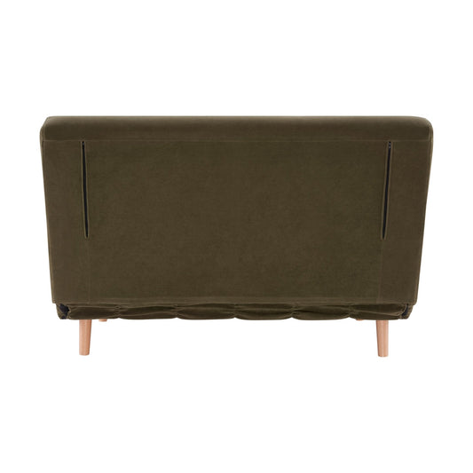 Seattle Double Click Clack Sofa Bed - Olive Green - DUSK