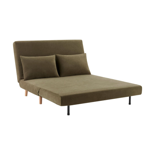 Seattle Double Click Clack Sofa Bed - Olive Green - DUSK