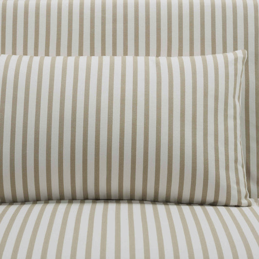 Seattle Single Click Clack Sofa Bed - Sand Stripe - DUSK