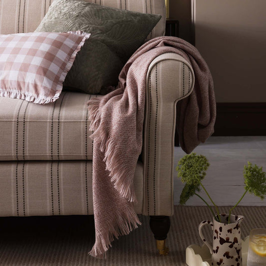 Sicily 2 Seater Sofa - Stripe - DUSK