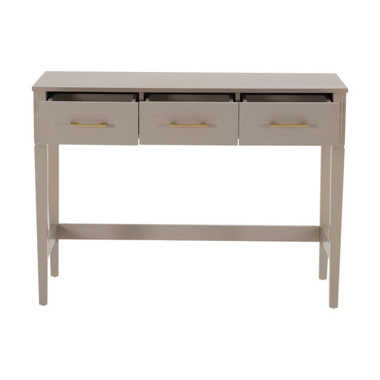 Sienna Dressing Table Console - Taupe - DUSK