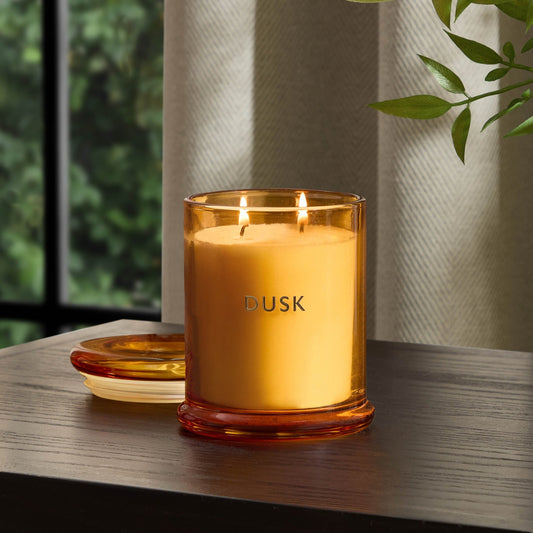 Spiced Amber Luxury Scented Candle - DUSK