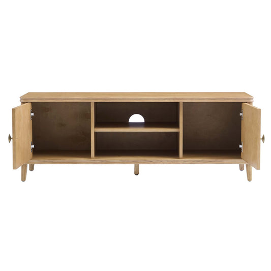 Stockholm Wood Veneer TV Unit - Light Wood - DUSK