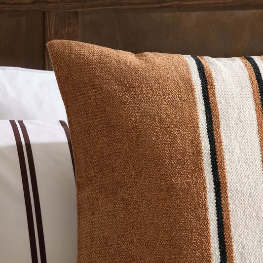 Stripe Cushion Cover - Tan - DUSK