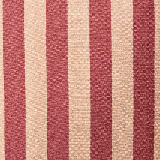 Stripe Frill Edge Sofa Cushion Cover - Pink - DUSK