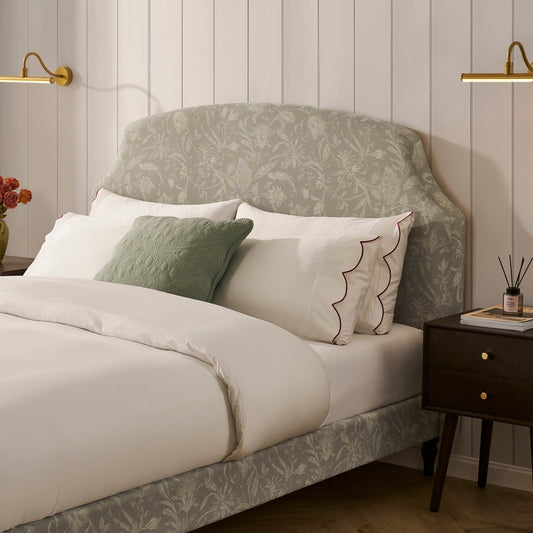 Surrey Bed Frame - Floral - DUSK