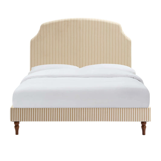 Surrey Bed Frame - Sand Stripe - DUSK