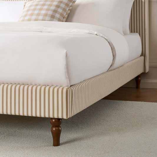 Surrey Bed Frame - Sand Stripe - DUSK