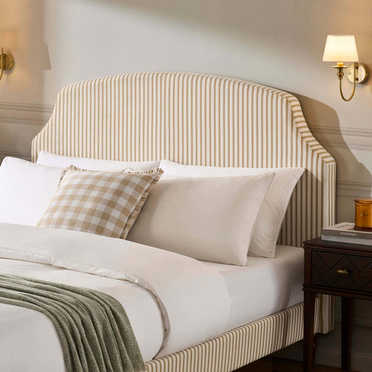 Surrey Bed Frame - Sand Stripe - DUSK