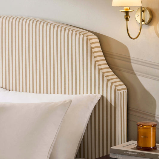 Surrey Bed Frame - Sand Stripe - DUSK