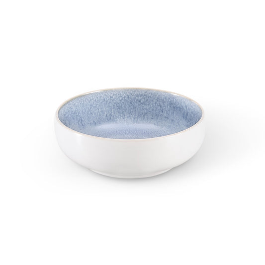 Sutton Stoneware Set of 4 Cereal Bowls - Light Blue - DUSK