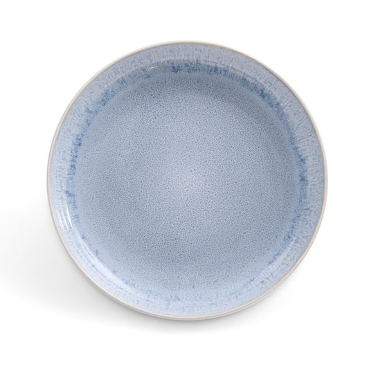 Sutton Stoneware Set of 4 Pasta Bowls - Light Blue - DUSK