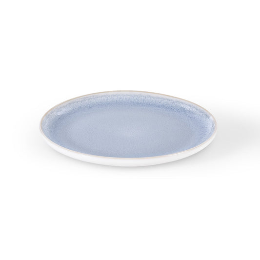Sutton Stoneware Set of 4 Side Plates - Light Blue - DUSK