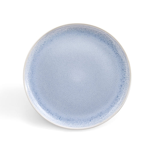 Sutton Stoneware Set of 4 Side Plates - Light Blue - DUSK