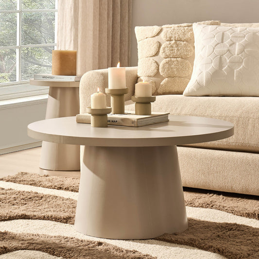 Talia Coffee Table - Taupe - DUSK