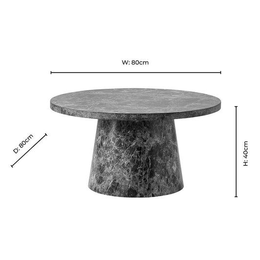 Talia Coffee Table - Taupe - DUSK