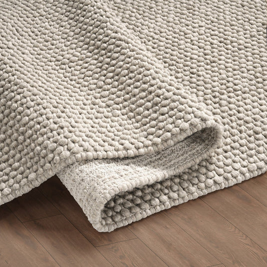 Theo Handwoven Wool Rug - Taupe - DUSK