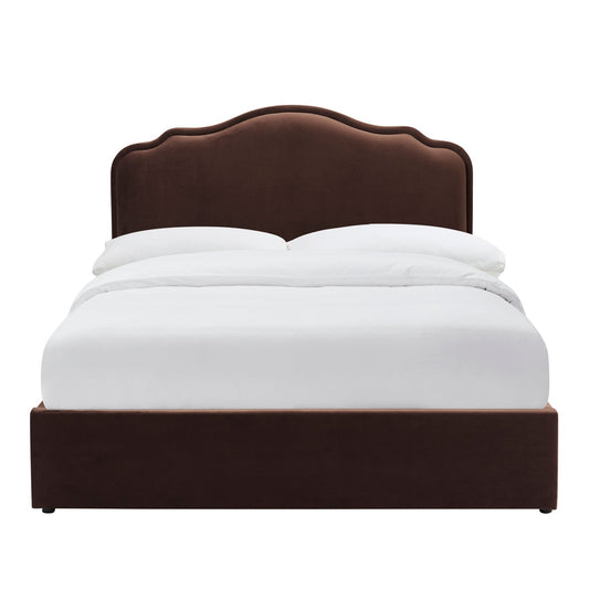 Wiltshire Ottoman Storage Bed - Cappuccino - DUSK