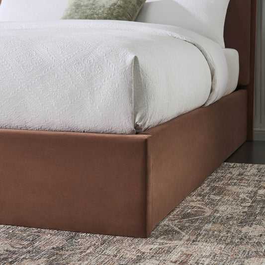 Wiltshire Ottoman Storage Bed - Mauve - DUSK