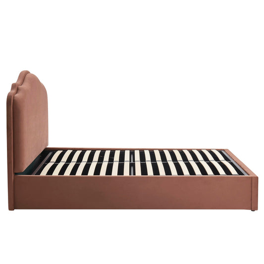 Wiltshire Ottoman Storage Bed - Mauve - DUSK