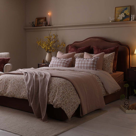 Wiltshire Ottoman Storage Bed - Mauve - DUSK