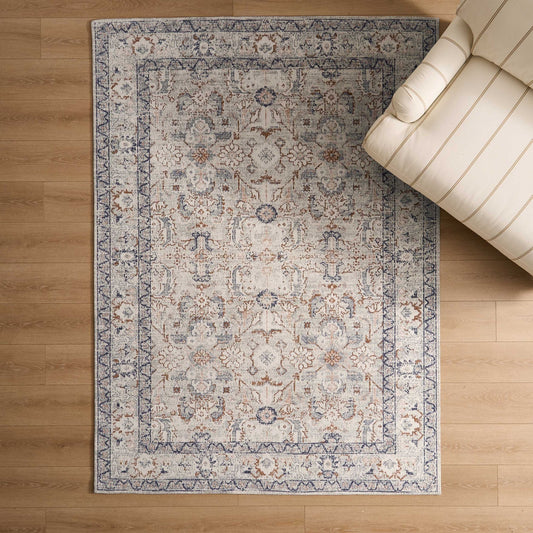 Zion Persian Style Rug - Natural/Orange - DUSK