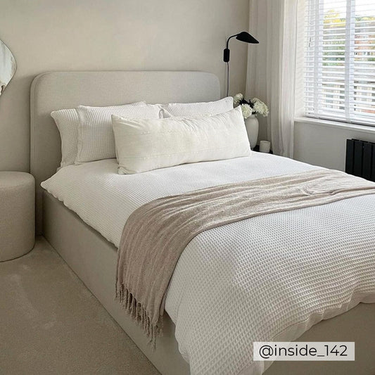 Ascot Ottoman Storage Bed - Natural - DUSK