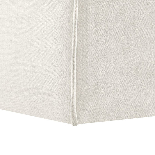 Brooklyn Pouffe - Ivory - DUSK
