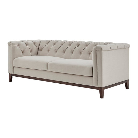 Chesterfield 3 Seater Sofa - Stone - DUSK