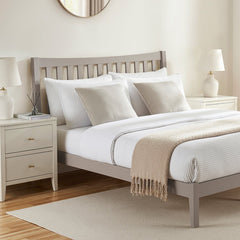 Dartmouth Bed Frame - Taupe - DUSK
