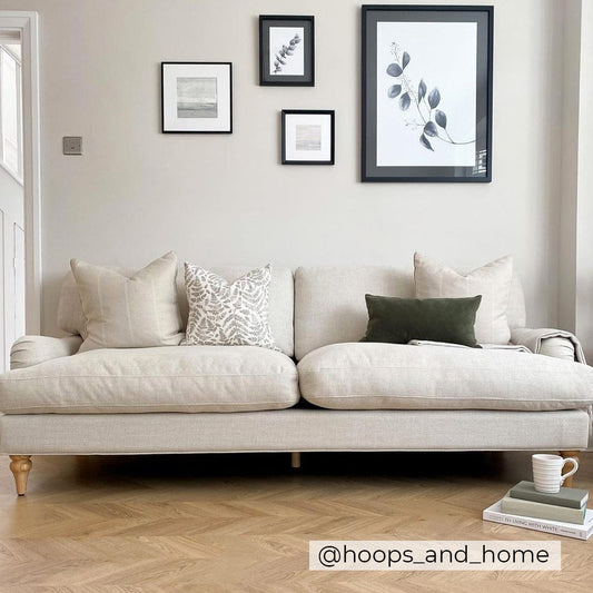 Hampshire 3 Seater Sofa - Beige - DUSK