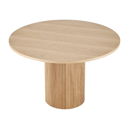 Hattie Panel 4-6 Seater Dining Table - Natural - DUSK