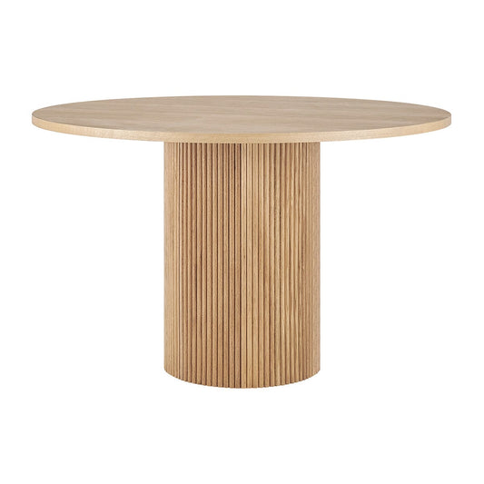 Hattie Panel 4-6 Seater Dining Table - Natural - DUSK