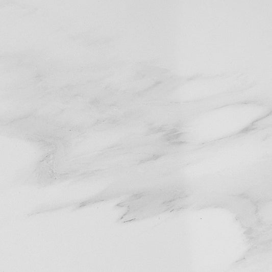 Lila Marble Effect Dining Table - White - DUSK