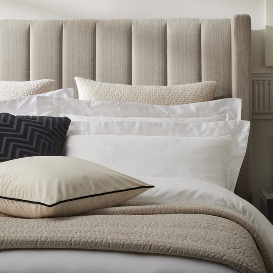 Milan Textured Matte Bedspread 2.5 X 2.6m - Champagne - DUSK