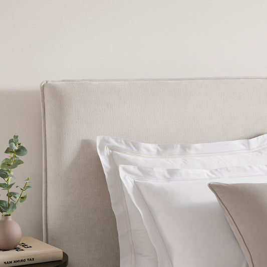 Oslo Ottoman Storage Bed - Ivory - DUSK