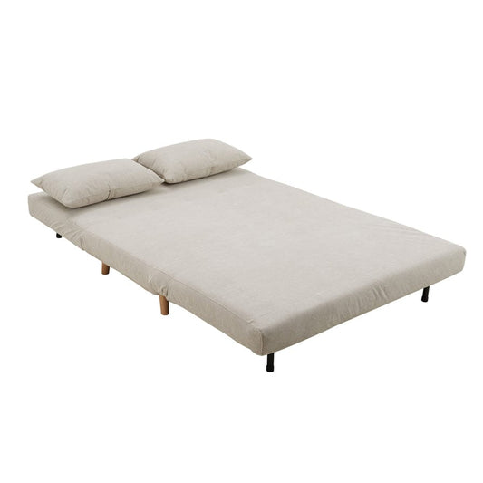 Seattle Double Click Clack Sofa Bed - Corduroy - Pebble - DUSK