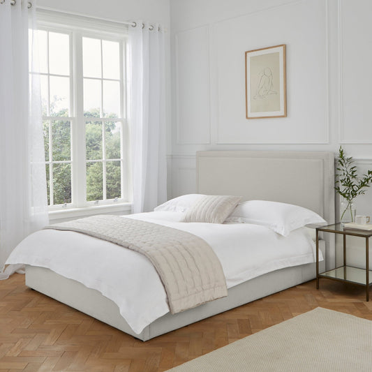 Windsor Ottoman Storage Bed - Natural - DUSK